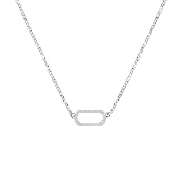 Republic Road - Revival East West Necklace Silver