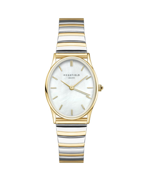 Rosefield - The Oval Two Toned Watch