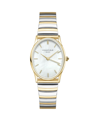 Rosefield - The Oval Two Toned Watch