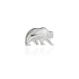 Stow - Bear Silver Charm
