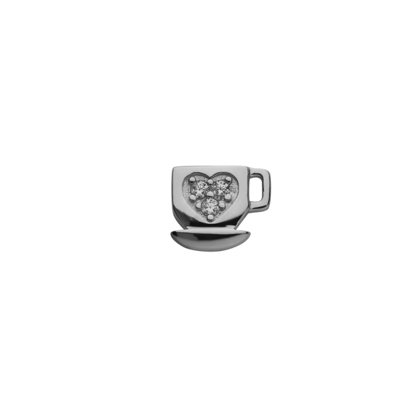 Stow - Coffee Cup (Energetic) Silver/CZ