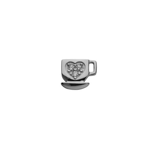 Stow - Coffee Cup (Energetic) Silver/CZ