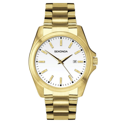 Sekonda - Gold Case With White Dial