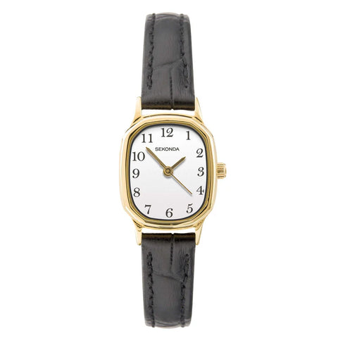 Sekonda - Women's Gold, Black & White Watch