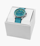 Skagen - Signature Sport Three-Hand Date in Sea Foam