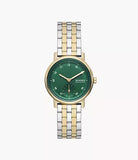 Skagen - Kuppel Lillie Two-Tone Green Watch