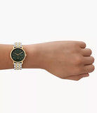 Skagen - Kuppel Lillie Two-Tone Green Watch