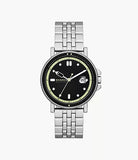 Skagen - Signature Sport Three-Hand Date Silver Stainless Steel Bracelet Watch