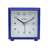 Olympic - Square Metal Alarm Clock Dark Blue