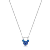 Disney Couture Kingdom - Mickey September Birthstone Necklace