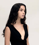 Stolen Girlfriends Club - Love Claw Necklace, Pink Opal