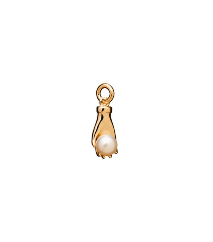 Karen Walker - Mini Wisdom Hand Charm 9ct Yellow Gold