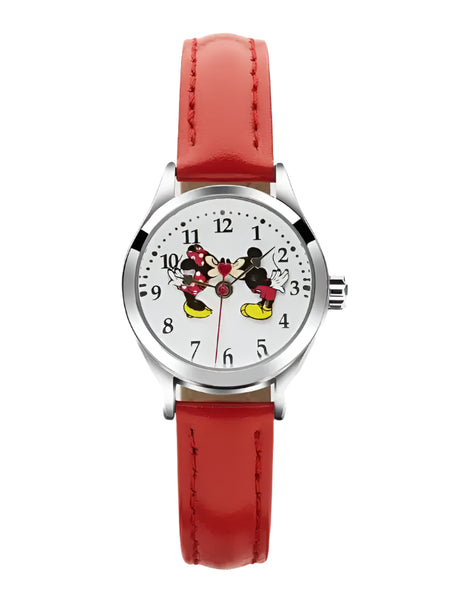 Disney - Petite Mickey & Minnie Mouse In Love Red Watch