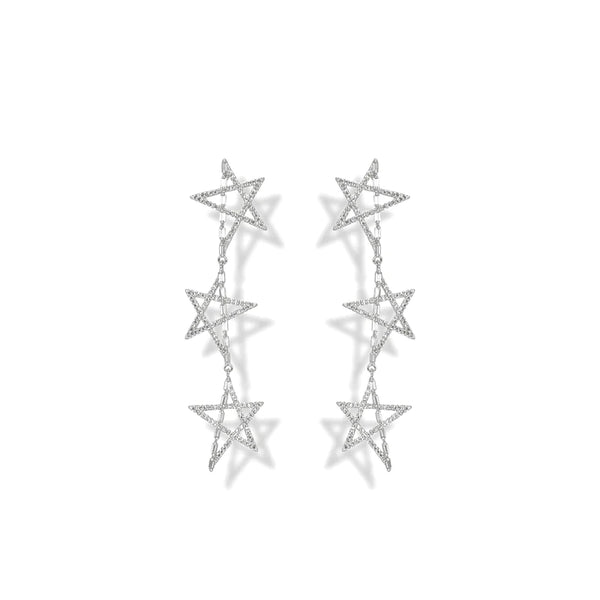 Lindi Kingi - Star Of The Night Earrings Silver