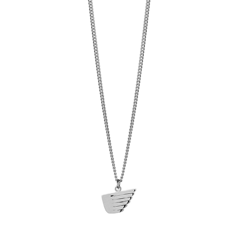 Boh Runga - Snowbird Wing Pendant Silver