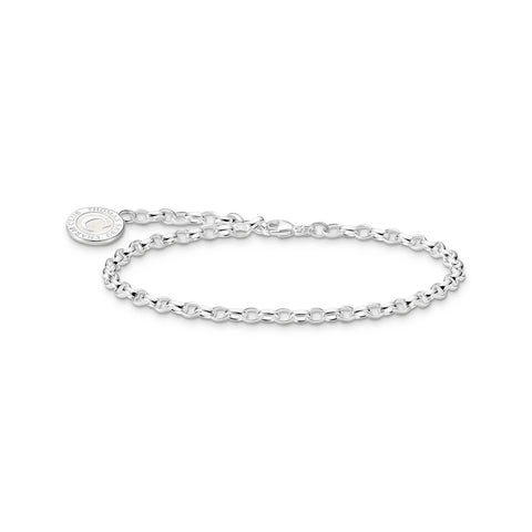 Thomas Sabo CHARMISTA - Silver Find Belcher Bracelet with Charmista Coin