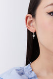 Karen Walker - Mini Feather Arrow Earrings Silver