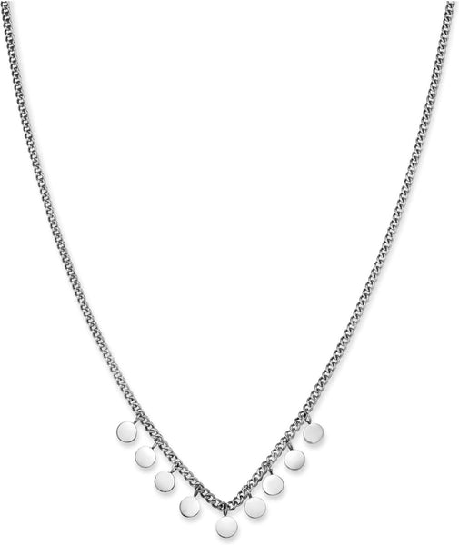 Rosefield - Multi Micro Coin Necklace Silver