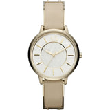 Armani Exchange - Gold & Beige Watch