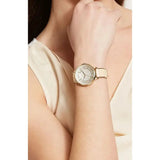 Armani Exchange - Gold & Beige Watch