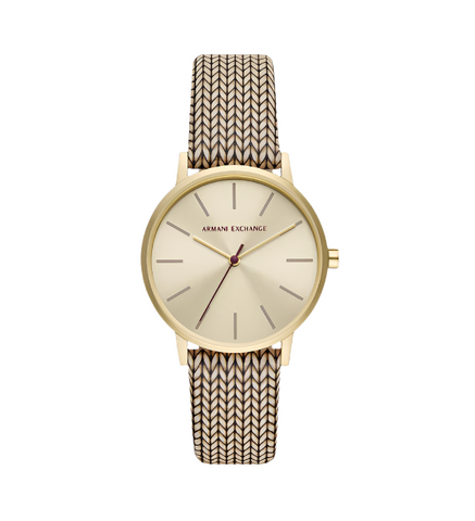 Armani Exchange - Lola Gold Tone Watch