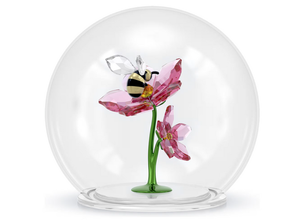 Swarovski - Idyllia Glass Ball Bee and Flowers