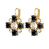 Dyrberg/Kern - Batti Gold Earrings Black/Golden