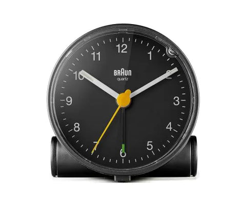 Braun - Classic Analogue Alarm Clock With Integrated Foot Snooze & Light Functions