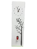 Modern Cuckoo Clock White Tall