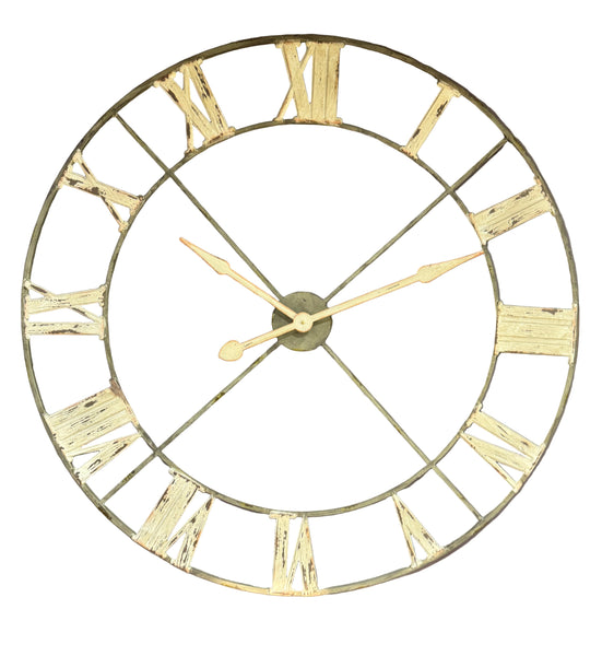 Iron Frame Extra Large Wall Clock