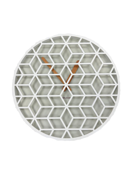Karlsson - Discrete Wall Clock White