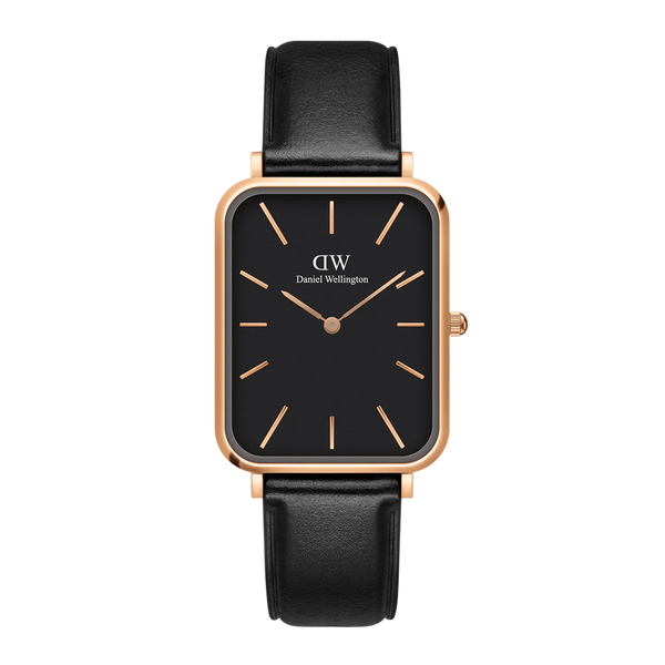 Daniel Wellington - Quadro Pressed Sheffield Rose Gold Black