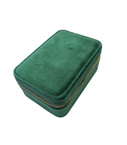 Dyrberg Kern - Green Velvet Jewellery Storage Box