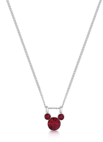 Couture Kingdom - Disney Mickey January Birthstone Necklace