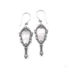 Nick Von K - Antique Hand Mirror Earrings