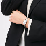 Daniel Wellington - Quadro Roman Numerals 5 Link Silver Watch