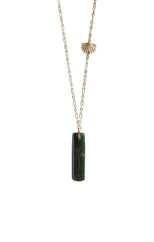 Boh Runga - Pounamu Pīwakawaka drop Pendant GP