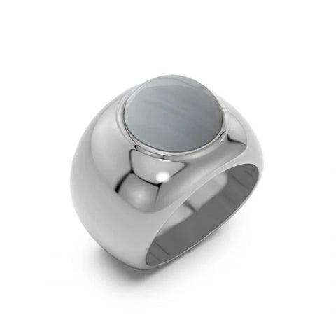 Edblad - Agatha Ring Grey Steel