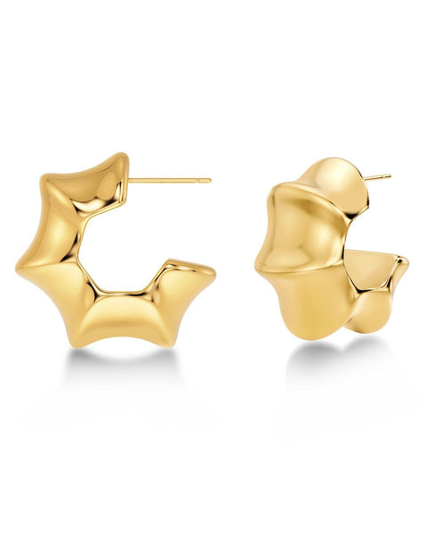 Edblad  - Cane Hoops Multi Large Gold