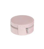 Edblad - Travel Jewellery Case Velvet Dusty Pink & Steel