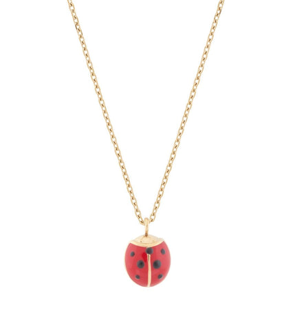 Edblad - Ladybug Necklace Kids Gold