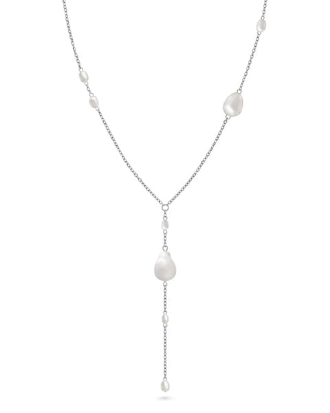 Edblad - Ocean Y Necklace Steel