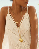 Edblad - Petal Necklace Large Gold