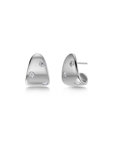 Edblad - Selena Studs CZ Steel