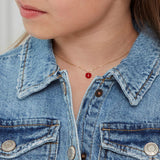 Edblad - Ladybug Necklace Kids Gold