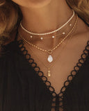 Edblad - Cabo Necklace Pearl Gold