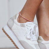 Edblad - Summer Beads Anklet Pink Gold