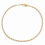 Edblad - Lucy Bracelet White & Gold