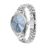 Emporio Armani - Emporio Armani Round Blue Dial Watch