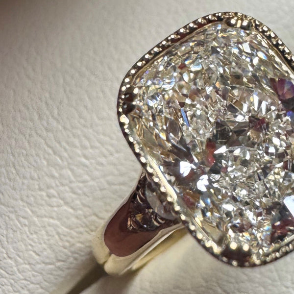 BWJ - 9ct Yellow Gold Taylor Swift Lab Grown Diamond Set Ring